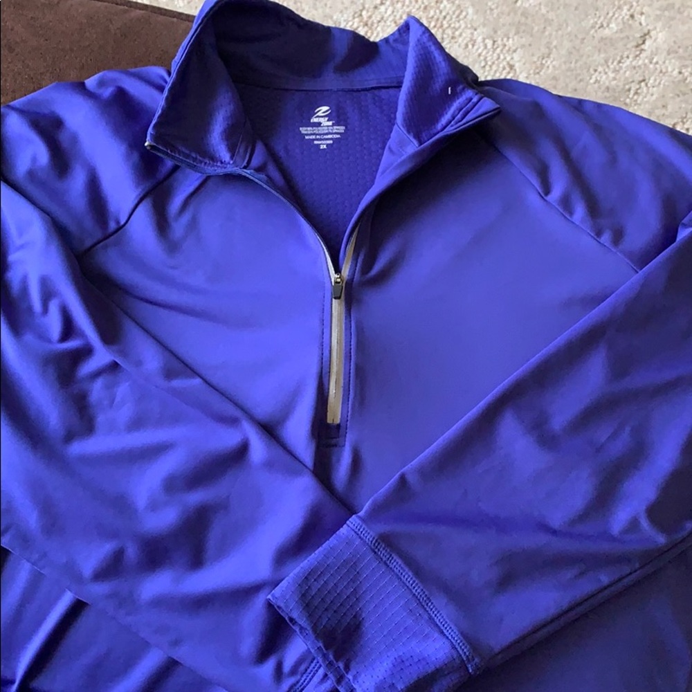 Quarter zip top